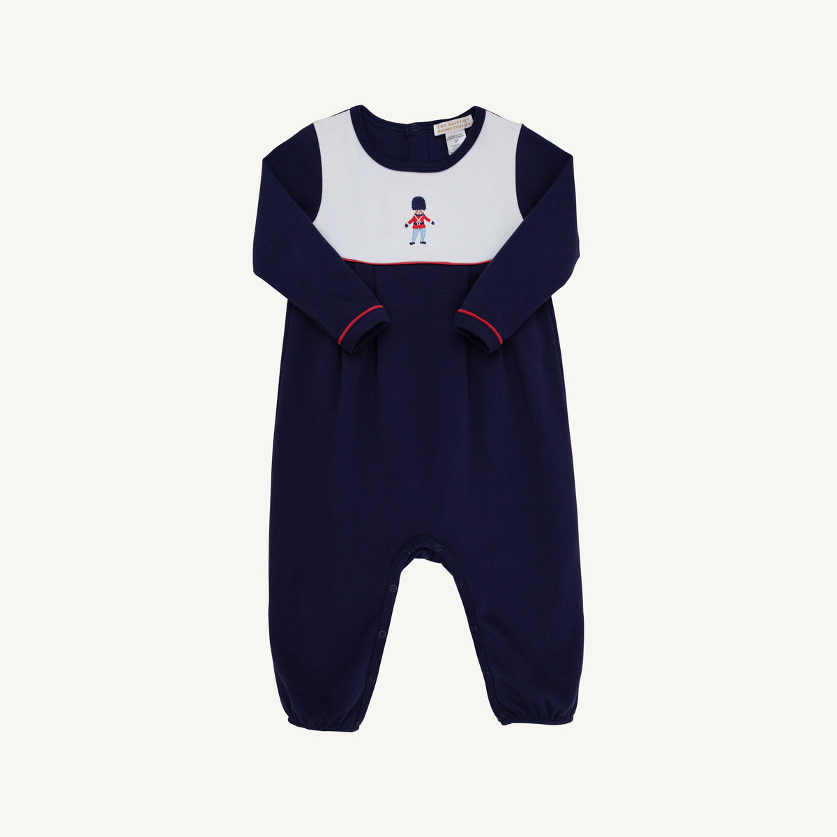 Long Sleeve Bradford Romper- Soldier