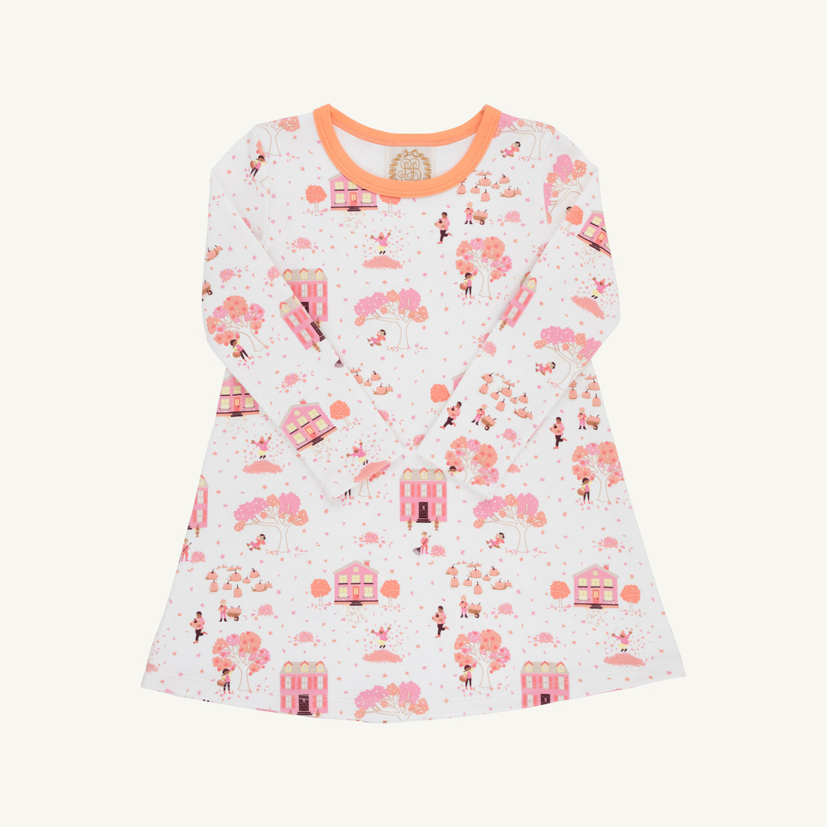Long Sleeve Polly Play Dress - Fall