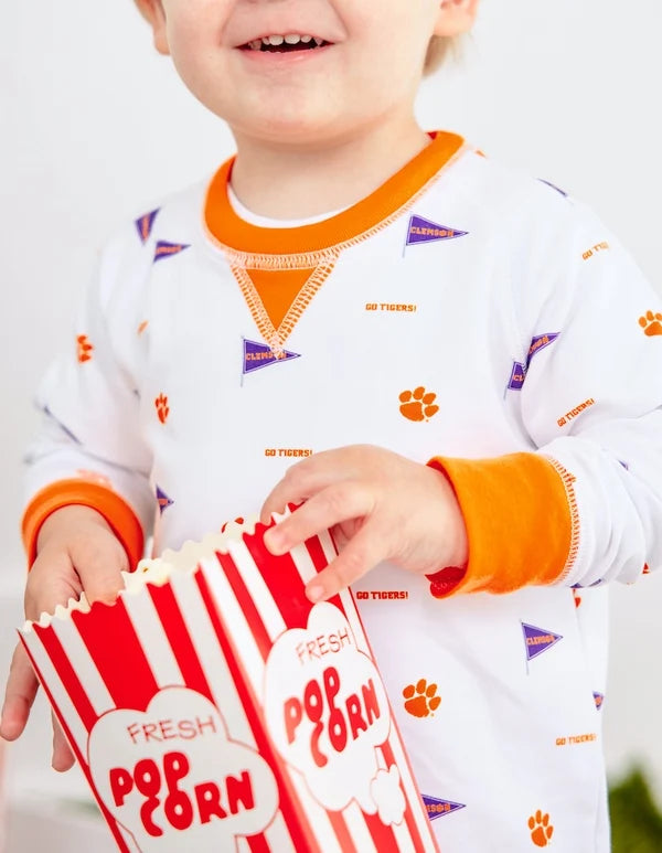 Cassidy Comfy Crewneck - Boys- Tigers