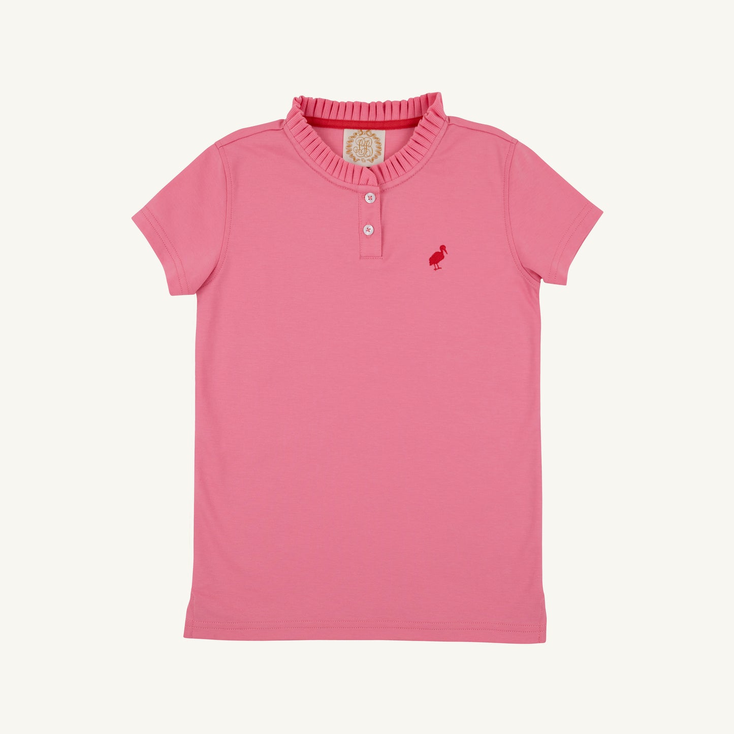 Little Miss Prim and Proper Polo - Puff Sleeve- HHP
