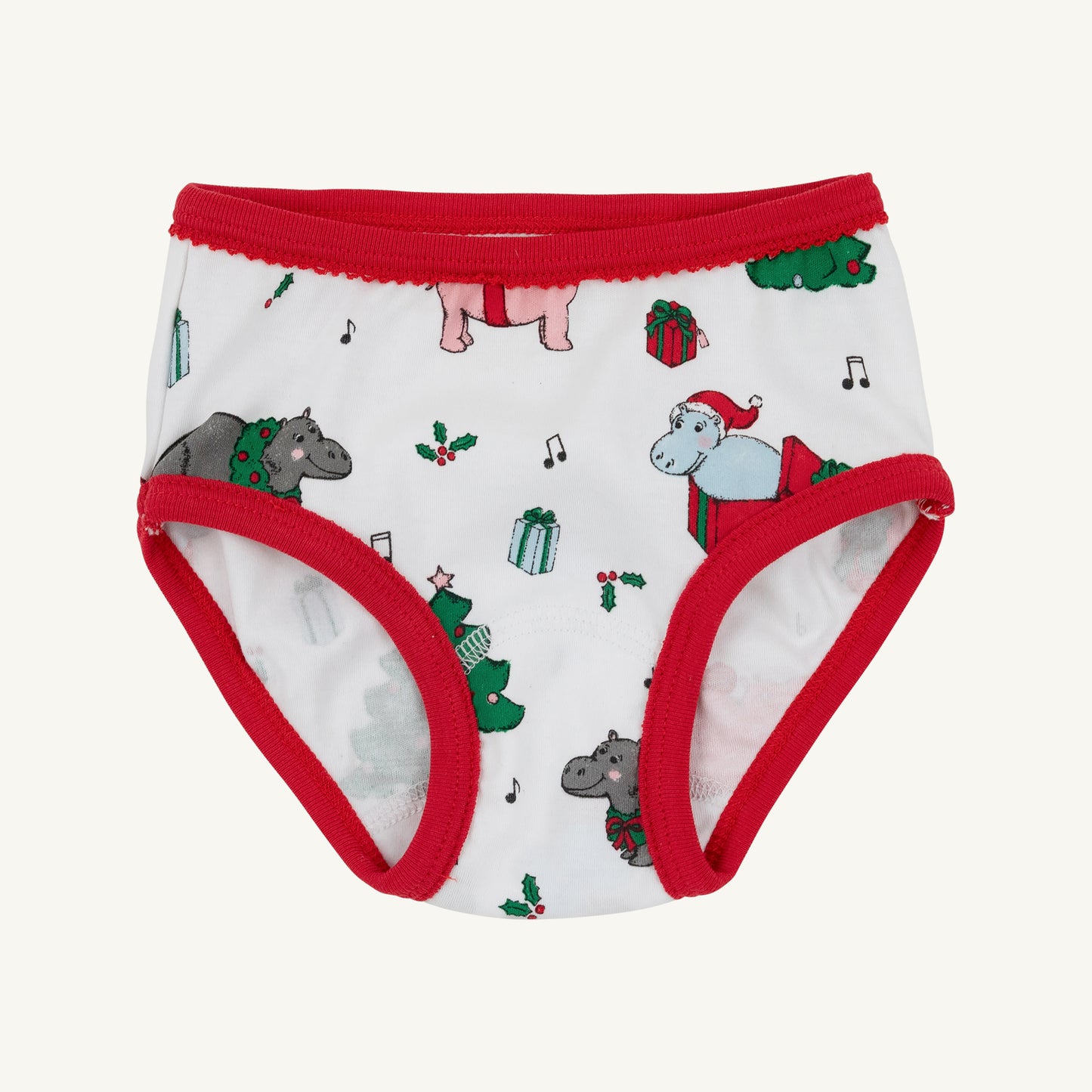 Pippy's Underpinnings- Christmas Hippos