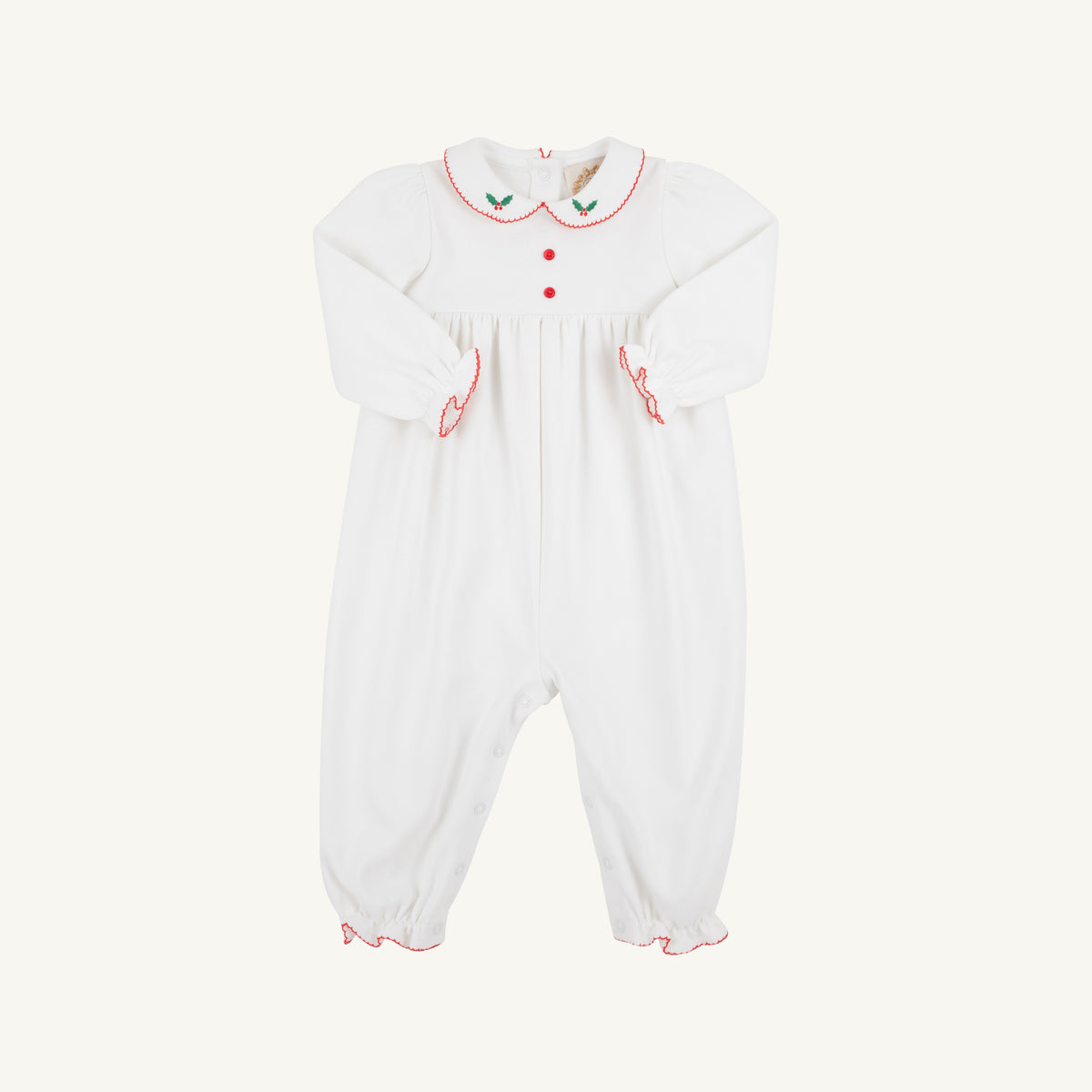 Long Sleeve Britt Romper- Holly