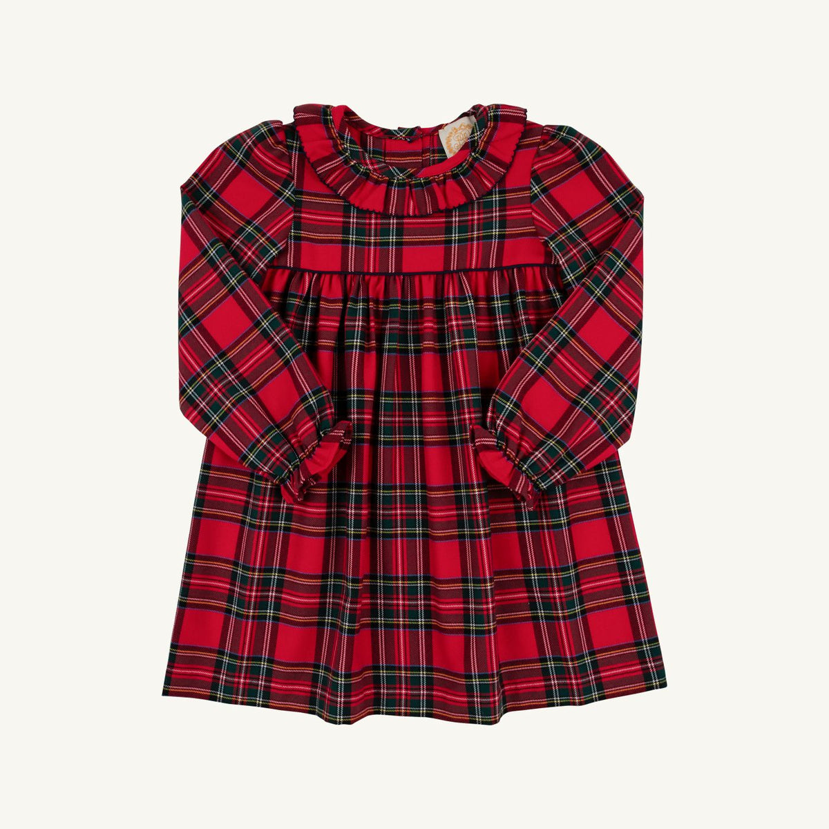 Long Sleeve Ramona Ruffle Dress - Woven Yarn