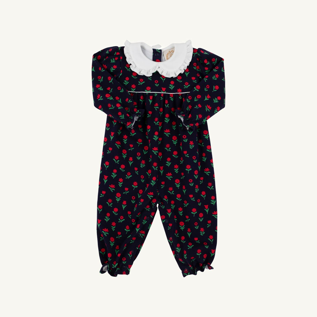 Maude's Ruffle Romper- Flowers