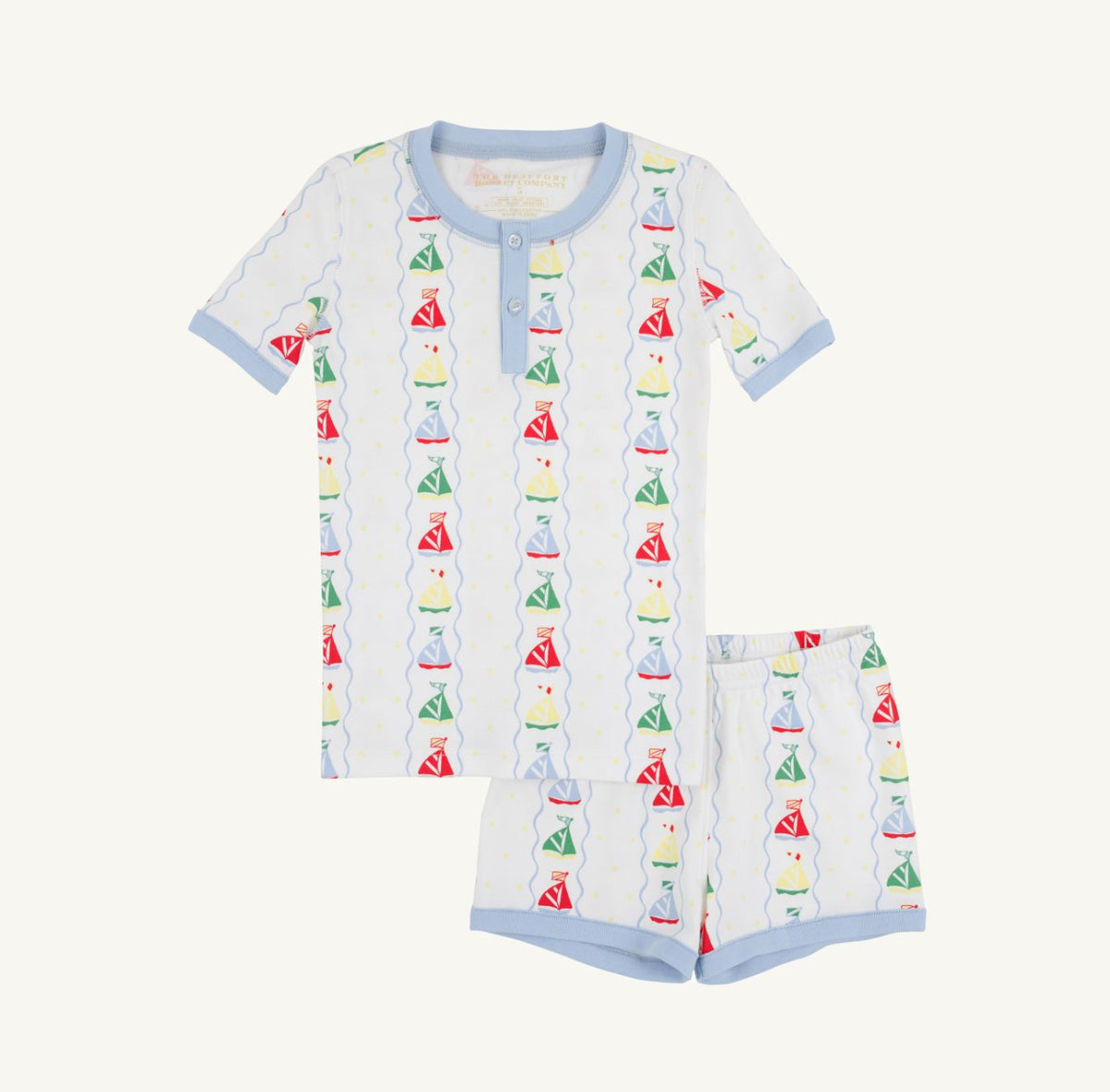 Sutton's Short Set- Sailboats
