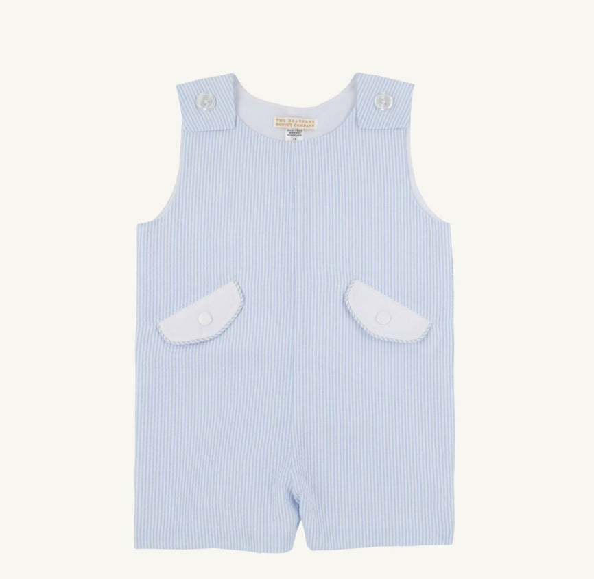 Prescott Pocket Jon Jon-Seersucker