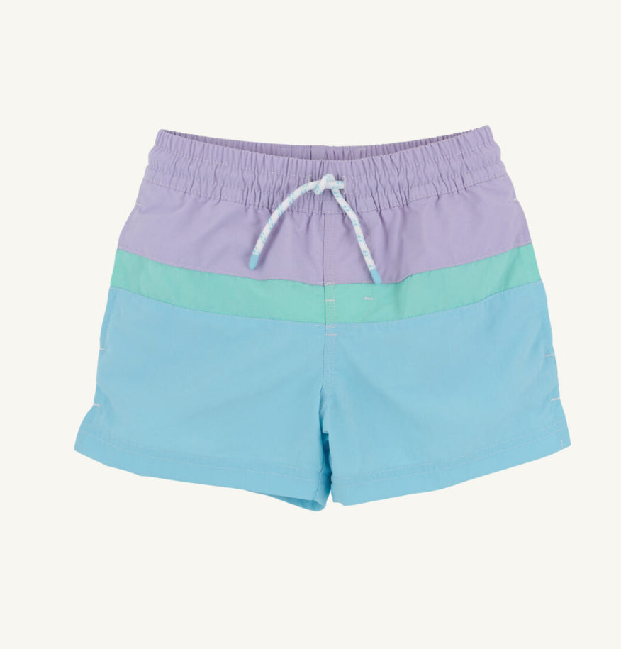 Country Club Colorblock Trunk- Lavender