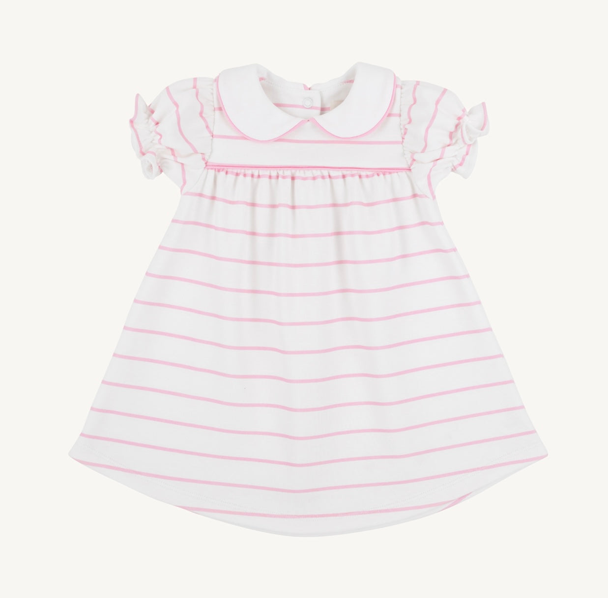 Holly Day Dress- Pink Stripes