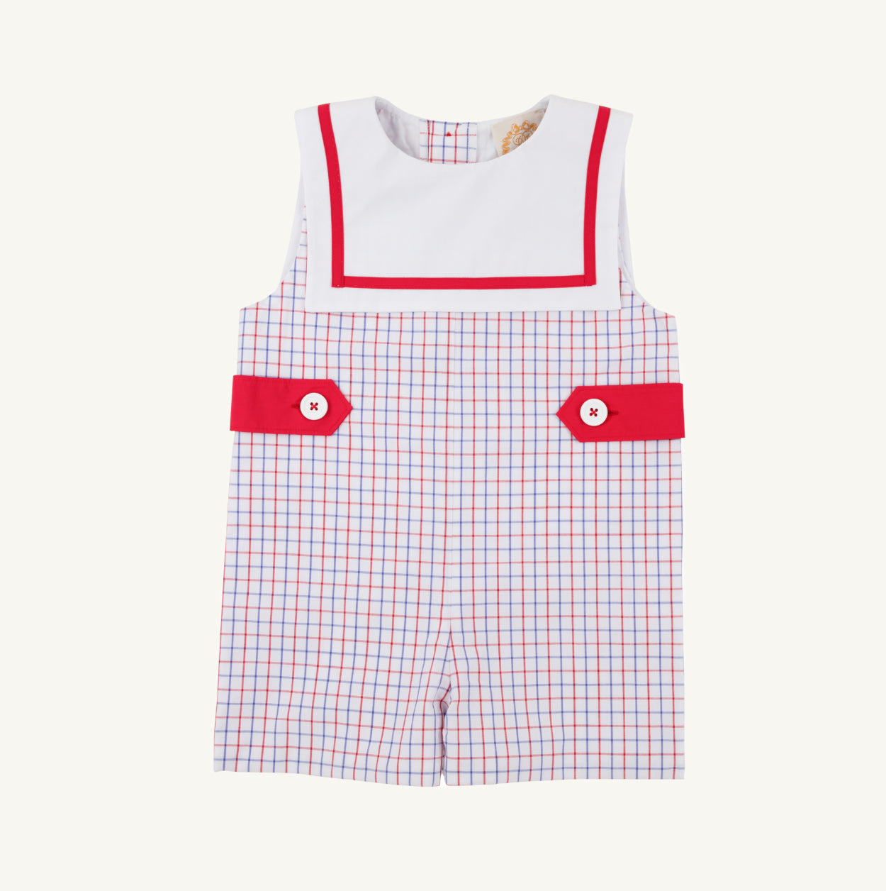 Townes Top Sail Jon Jon - Red Plaid