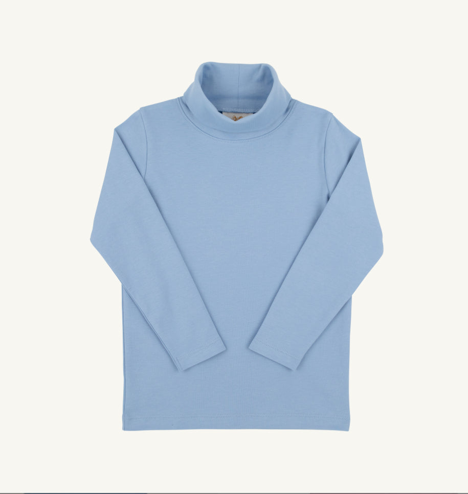 Tatum's Turtleneck Shirt- Blue