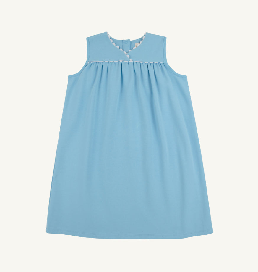 Sleeveless Dowell Day Dress- Blue