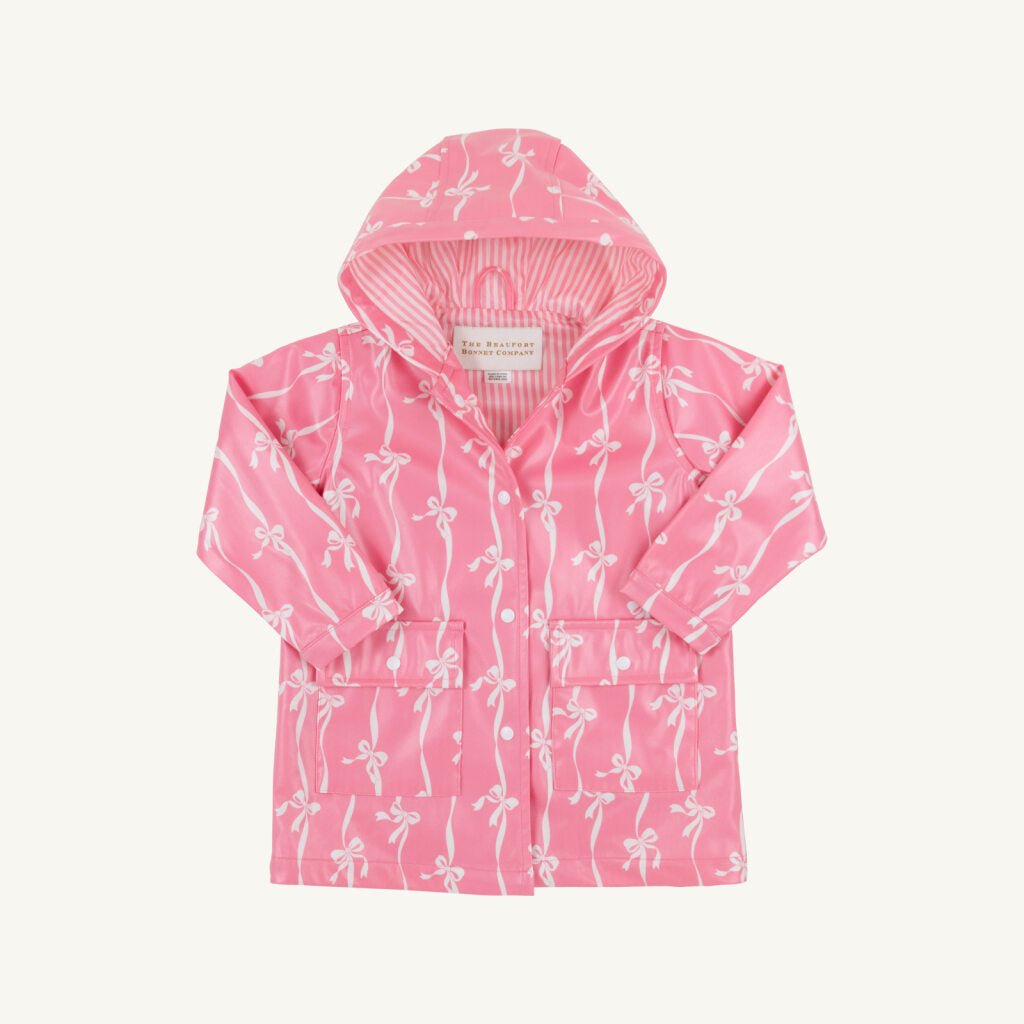 Liquid Sunshine Slicker (Girl)- Bows