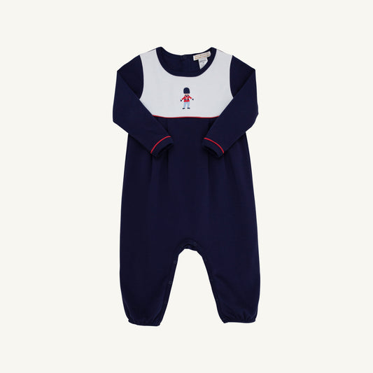 Long Sleeve Bradford Romper- Soldier