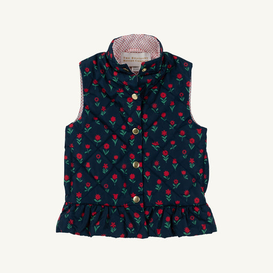 Vaughn Vest- Flowers