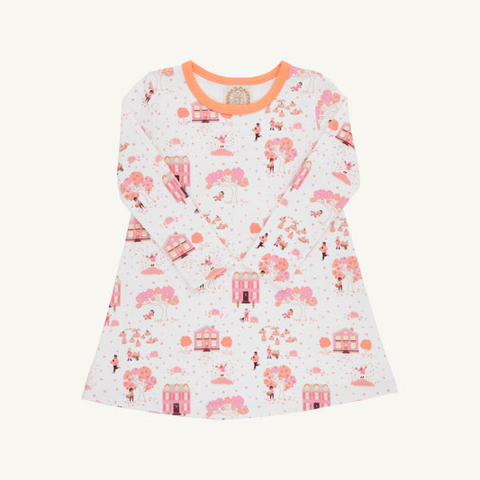 Long Sleeve Polly Play Dress - Fall