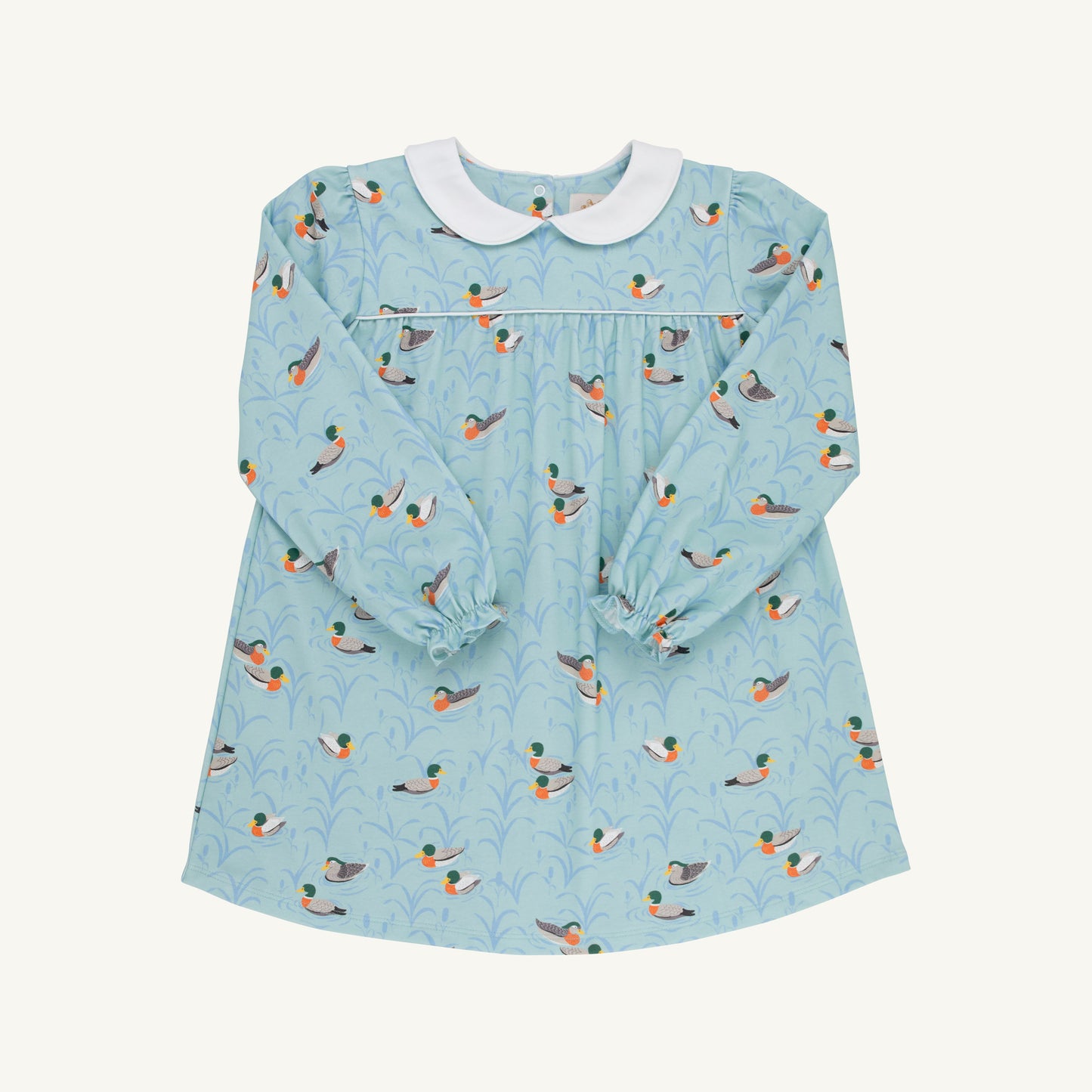 Long Sleeve Maerin Fitz Frock- Ducks