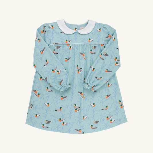 Long Sleeve Maerin Fitz Frock- Ducks