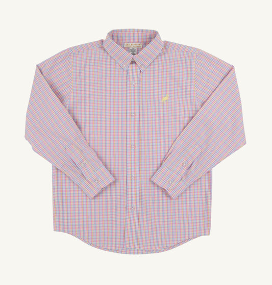 Dean`s List Dress Shirt- Woodstock Plaid