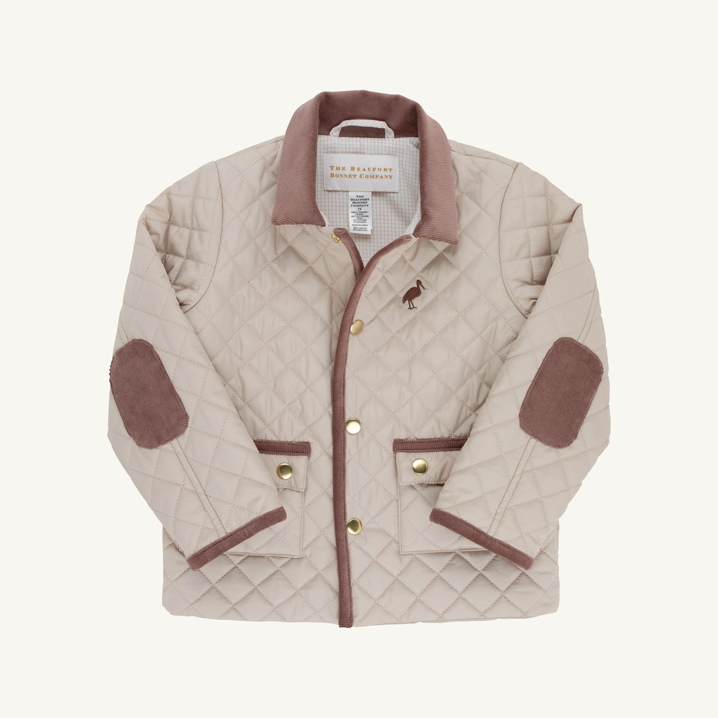 Caldwell Quilted Coat- Brown