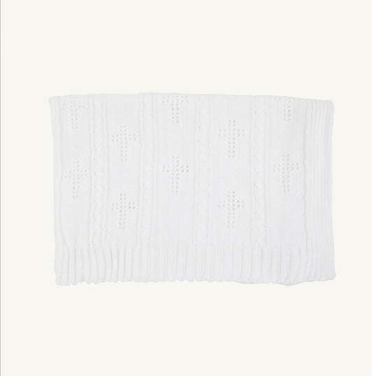 Bailey Baby Blanket- Pointelle