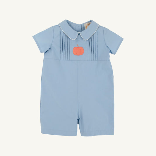 Short Sleeve John Hall Jon Jon - Pumpkin