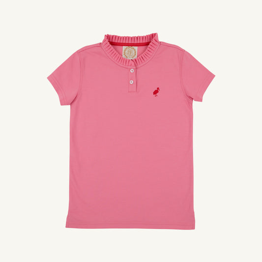 Little Miss Prim and Proper Polo - Puff Sleeve- HHP