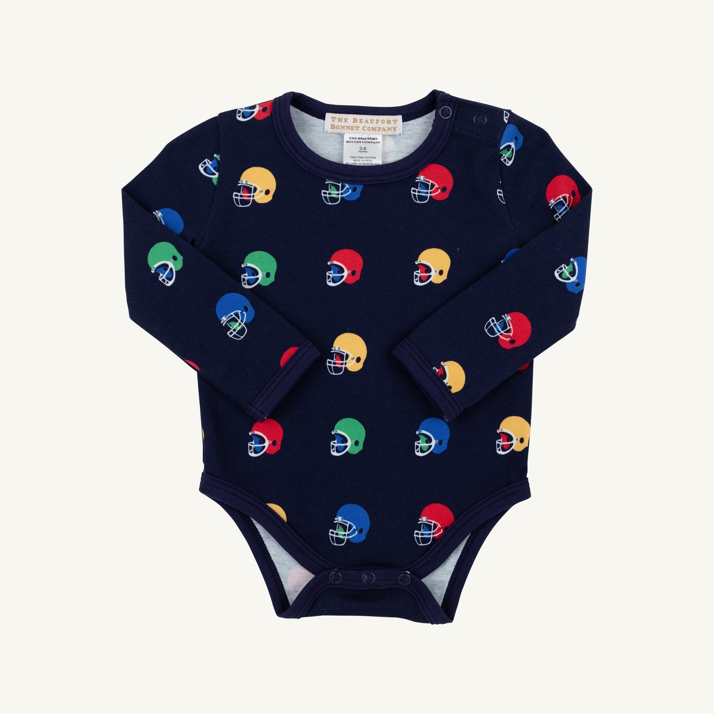 Long Sleeve Walt Onesie- Football