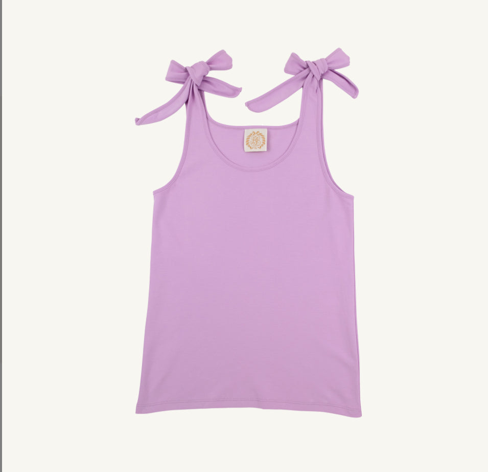 Tay Tay Tie Tank- Violet
