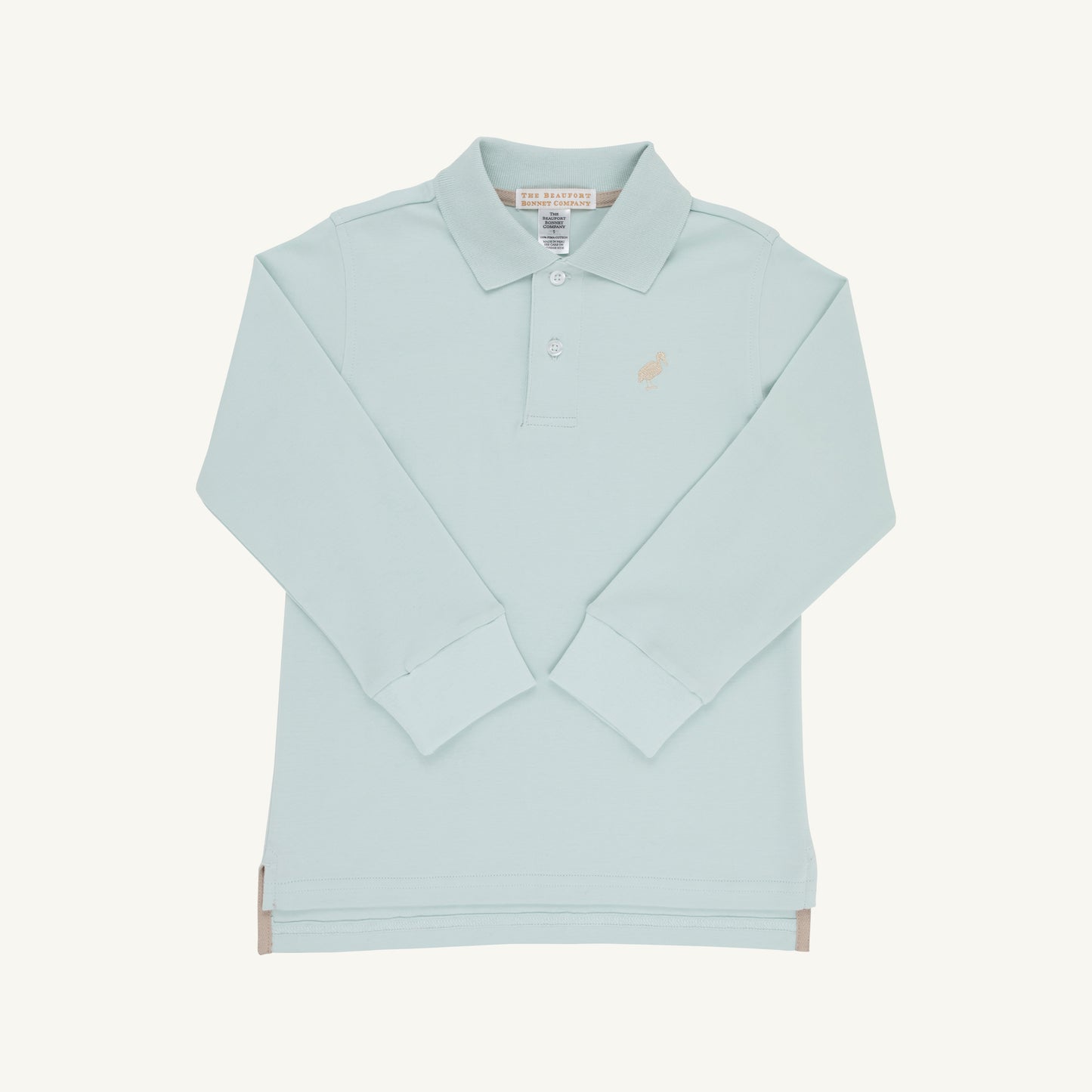 Prim and Proper Polo LS- Old Greenwich Green