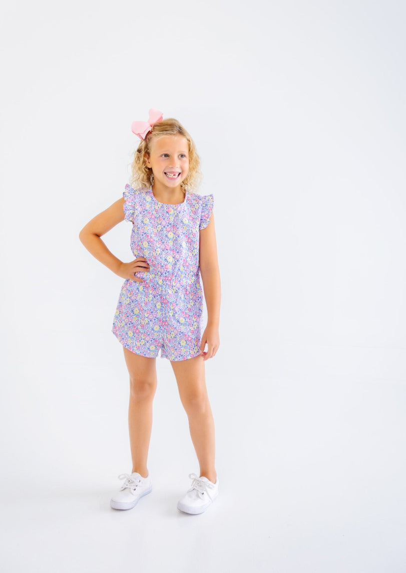 Marion Rose Romper-Petals
