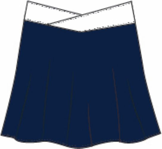 Prepletic Katey Cross Skort- Navy