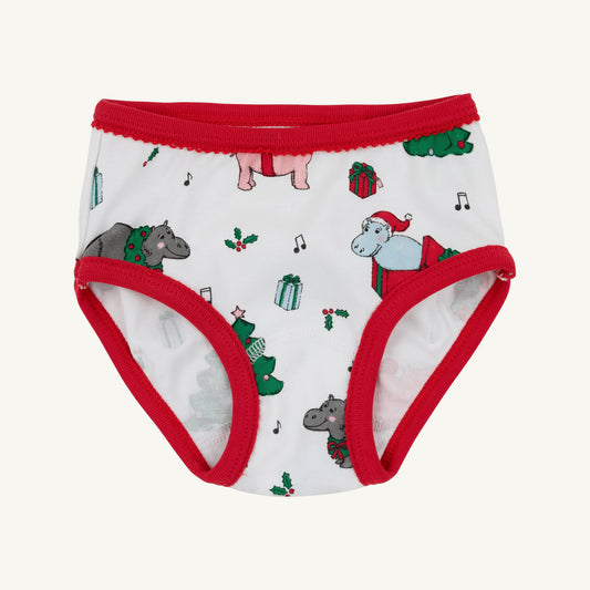 Pippy's Underpinnings- Christmas Hippos