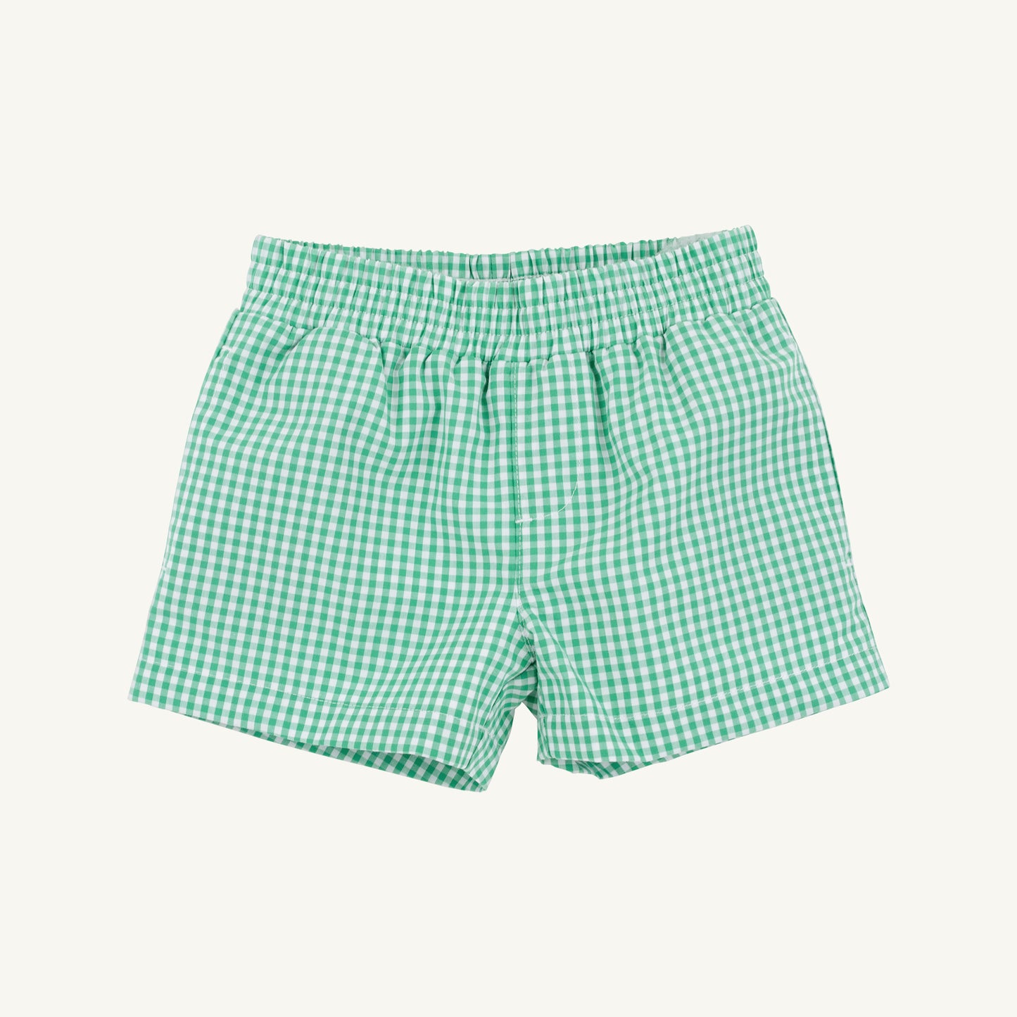 Sheffield Shorts- Green Gingham