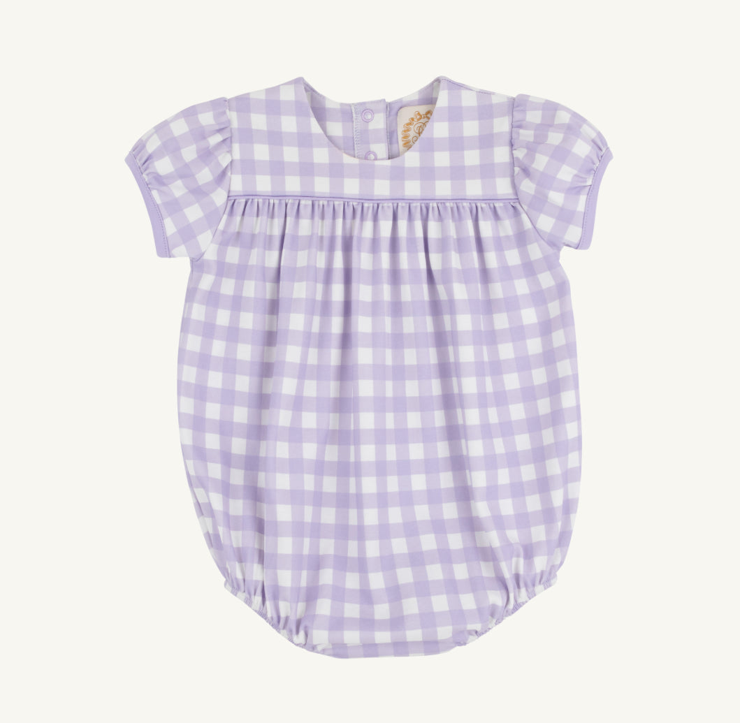 Blythe Bubble - Purple Gingham