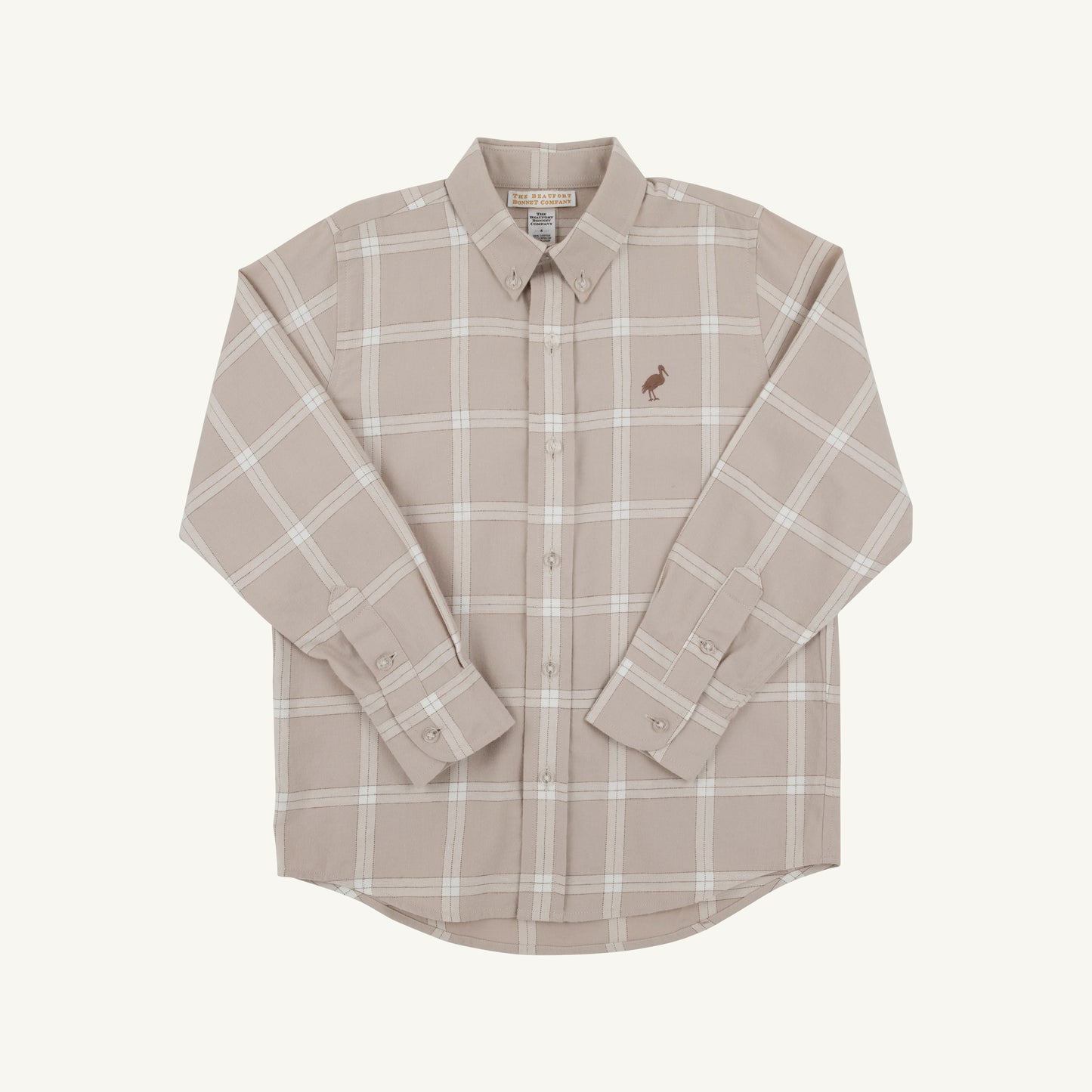 Dean's List Dress Shirt - Brown Flannel