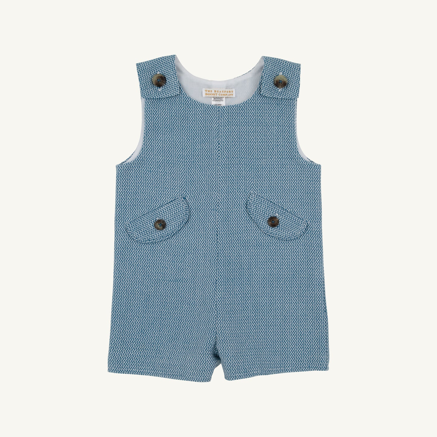 Prescott Pocket Jon Jon- Blue Tweed