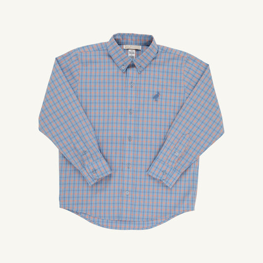 Deans List Dress Shirt- Wheaton Windowpane
