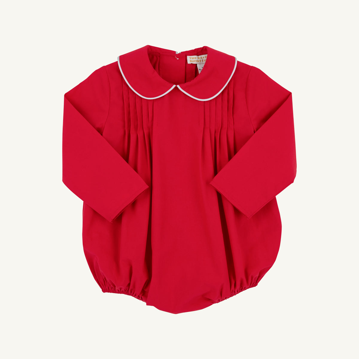 Long Sleeve Boone Bubble - Red Broadcloth
