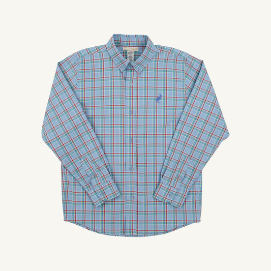 Deans List Dress Shirt- Kensington Plaid
