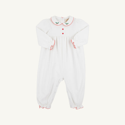 Long Sleeve Britt Romper- Holly