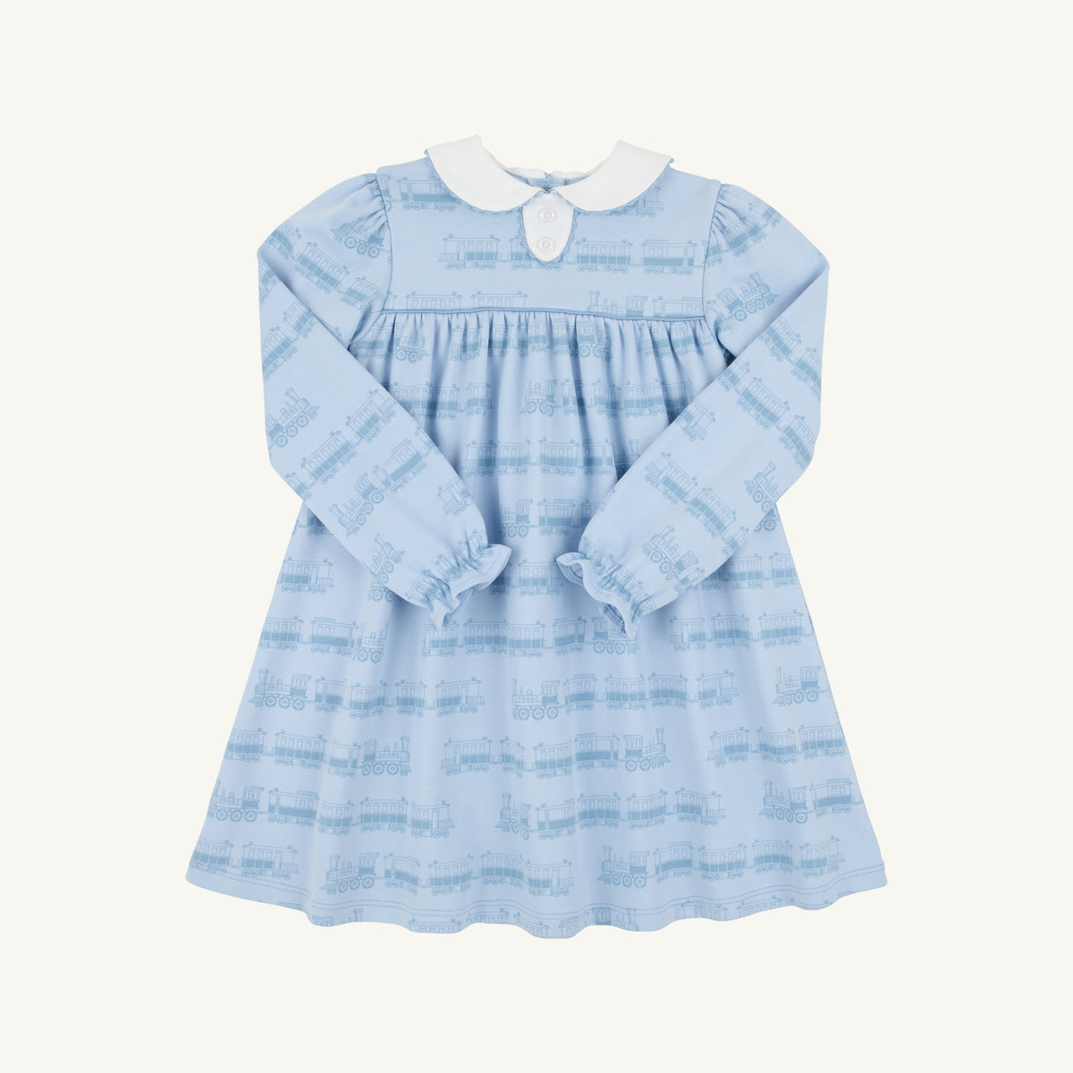 Long Sleeve Mary Dal Dress- Trains