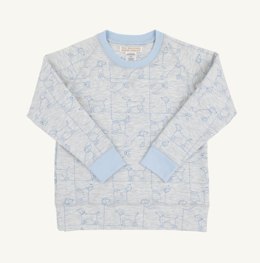 Cassidy Comfy Crewneck - Puppy