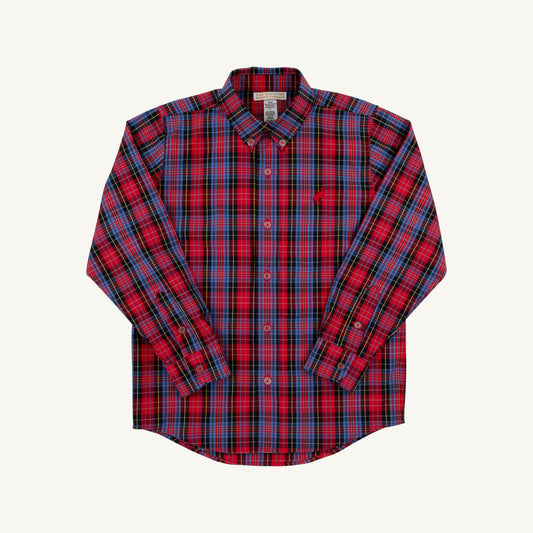 Deans List Dress Shirt- Bucktown Tartan