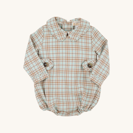Long Sleeve Brentley Bubble- Houndstooth