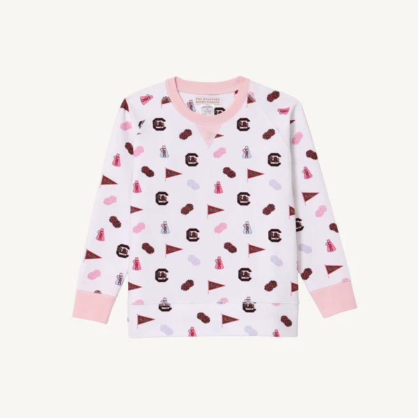 Cassidy Comfy Crewneck - Girls - Gamecocks