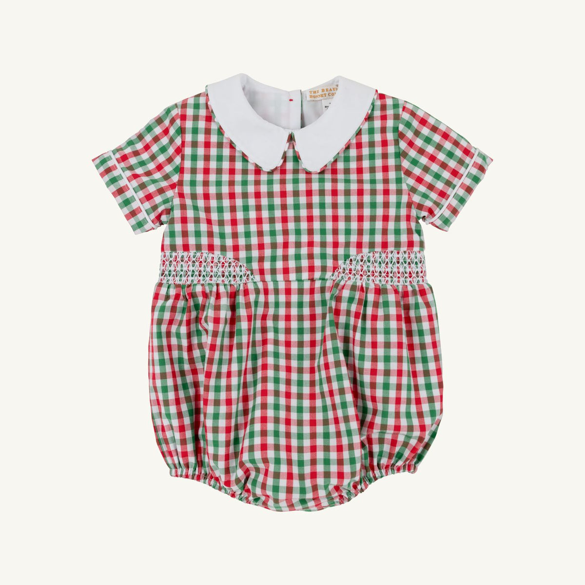 Brentley Bubble- Red/Green Gingham