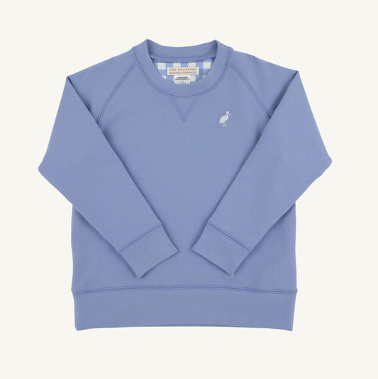Cassidy Comfy Crewneck Boys- Periwinkle