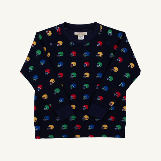 Cassidy Comfy Crewneck - Boys -Football