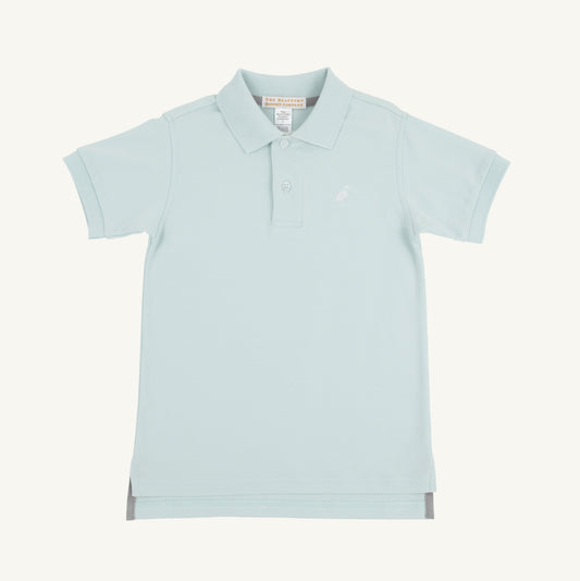 Prim and Proper Polo SS- Greenwich Green