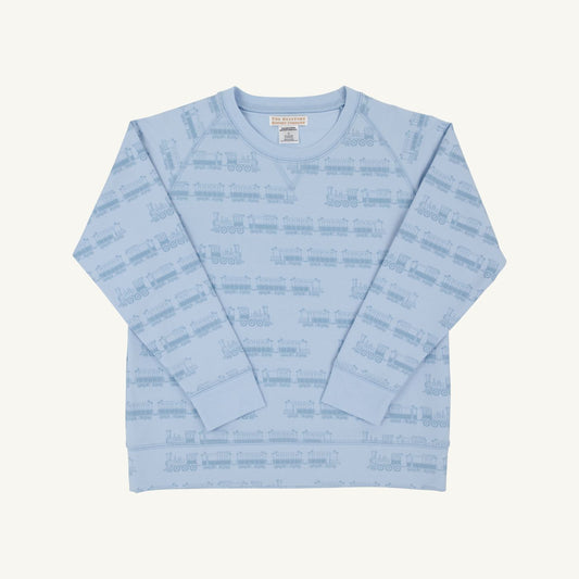 Cassidy Comfy Crewneck - Boys - Trains